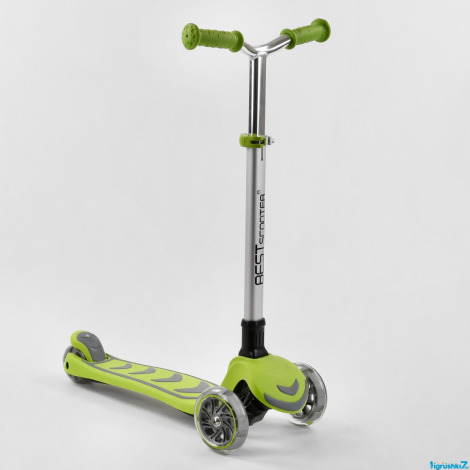 Самокат 3-х кол. 00436 B.Scooter салатовий