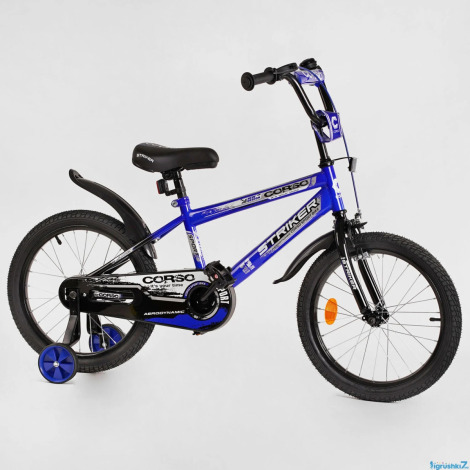Велосипед 18" Corso Striker 18807 синій