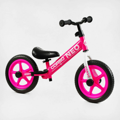 Велобіг Corso Neo 12" 37748-EN рожевий