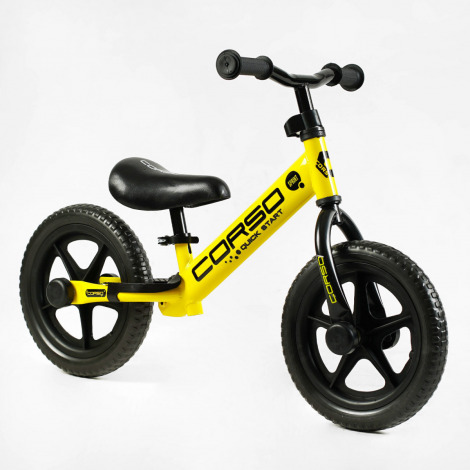 Велобіг Corso Sprint 12" 82566-JR жовтий
