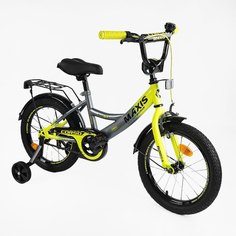 Велосипед 16" Corso Maxis 16393 жовтий