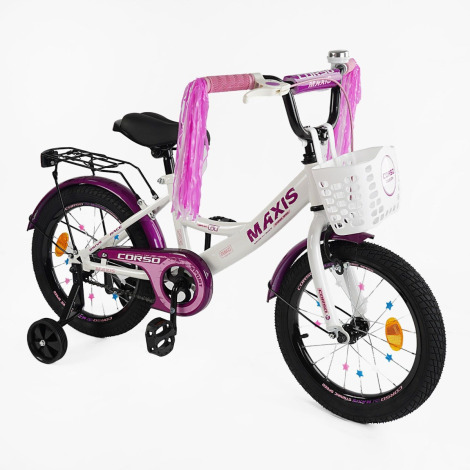 Велосипед 18" Corso Maxis 18011 рожевий