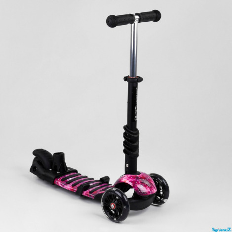Самокат 5в1 71905 B.Scooter рожевий