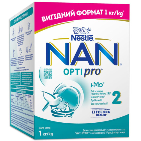 НЕСТЛЕ Нан 2 1000 г з 6-ти місяців