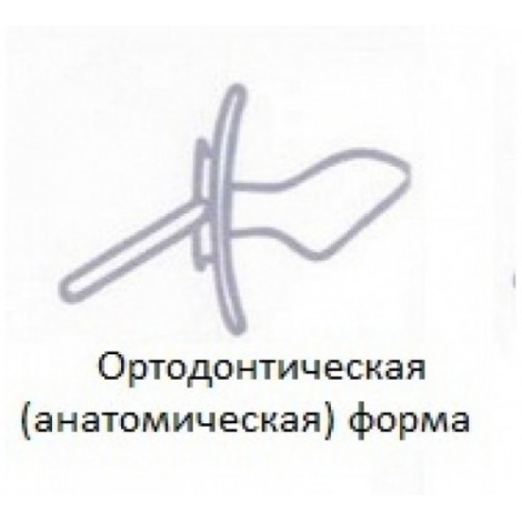 Пустушка силiк.анатомiчна 6-18м.Newborn baby 22/566