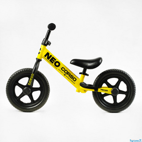 Велобіг Corso Neo 12" 40701-EN жовтий