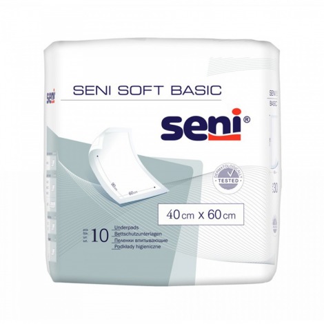 Пеленки Seni Soft Basic 40*60 (10 шт.)