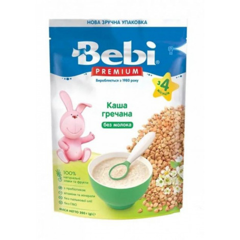 Бебi Премiум каша гречка (з 4мiс.) 200г