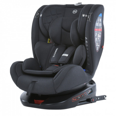 Автокрісло El Camino Everest 0-36кг МЕ-1114 Dark Gray