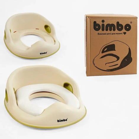 Сидіння для унітазу м'яке "Bimbo" BM-09920 зелене