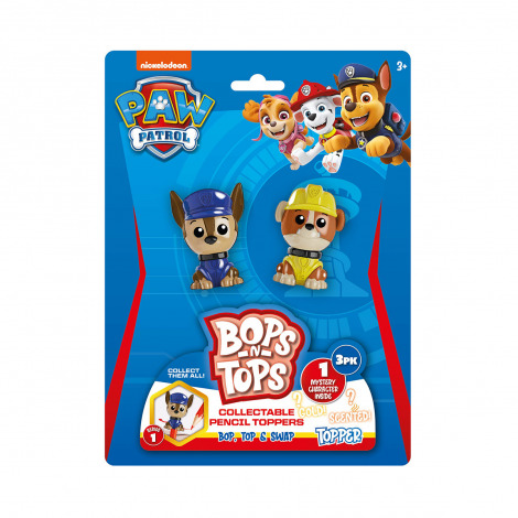Набір фігурок-топерів"Bop n Tops" PWP20-3980-KV-FO Щенячий Патруль 3шт