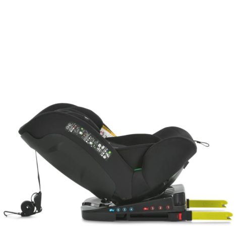 Автокрісло "El Camino i-JOY" 0-36кг МЕ-1205 ISOFIX Black