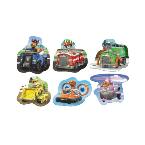 Пазл 4-6-8 елементів "Paw Patrol" 200535 Готові до дії