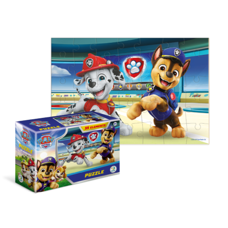 Пазл-міні 35 елементів "Paw Patrol" 200691 Маршал та Гонщик