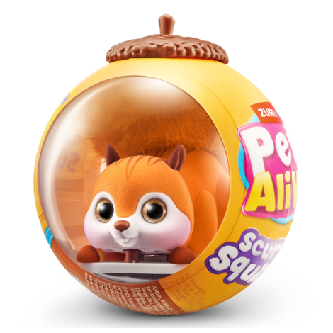 Іграшка інтерактивна "Pets Alive S1" 9565A Білочка ПОМАРАНЧЕВИЙ