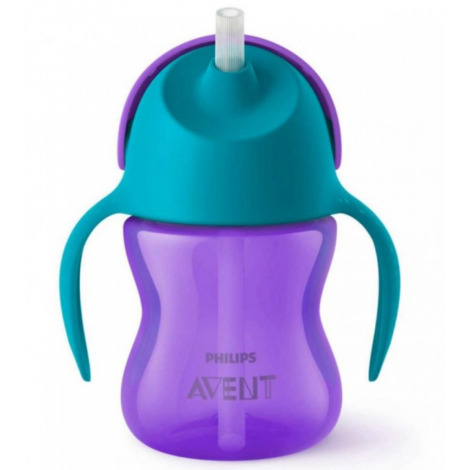 AVENT Чашка з трубочкою 210мл 796/02