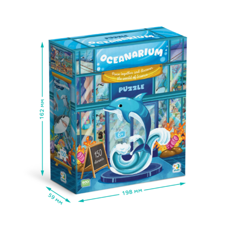 Пазл 150 елементів "Музей Океанаріум" 300641