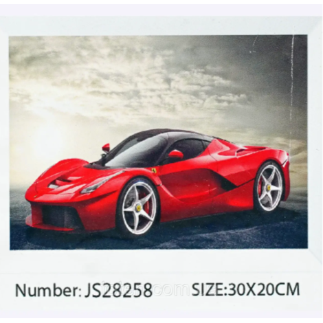 Алмазна мозаїка 28258JS Спорткар 30х20см