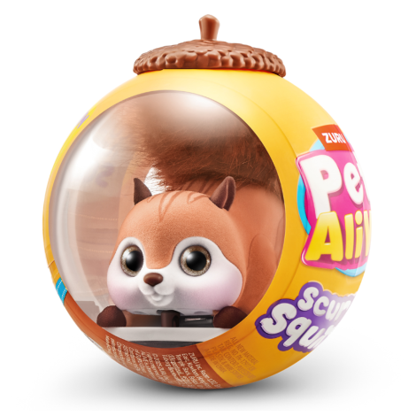 Іграшка інтерактивна "Pets Alive S1" 9565E Білочка КОРИЧНЕВИЙ