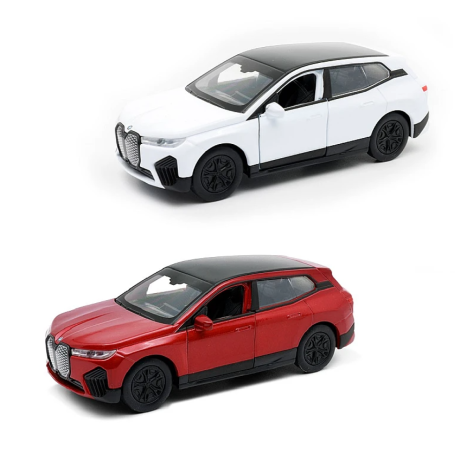 Модель "Технопарк" BMW iX 250380W червоний,білий