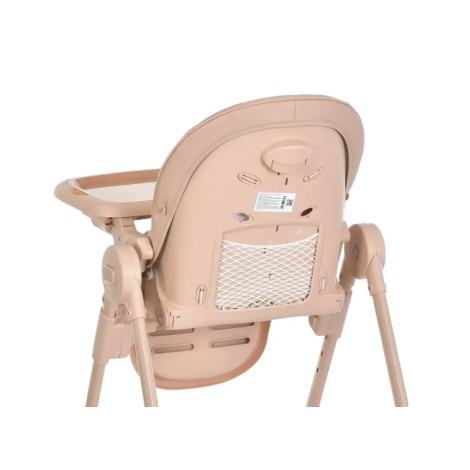 Стільчик для годування El Camino Crystal 1037 Nude Pink рожевий нюд