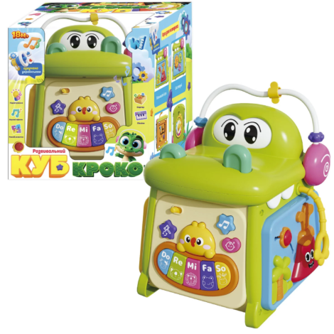 Музична іграшка  "Куб Кроко" 13167 WToys