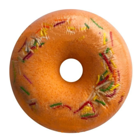 МілкДрім Бомба для ванни "Donut Лайм і маракуйя" 140г