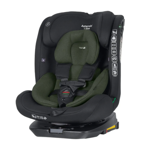 Автокрісло "Carello"Asteroid i-Size 0-36кг Isofix 17001 Hunter Green