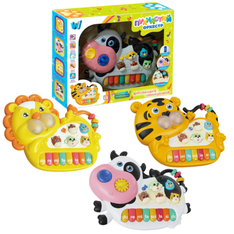 Піаніно 43893 "Пухнастий оркестр" WToys
