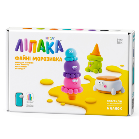 Пластилін набір "Ліпака-Файні Морозивка" 60055-UA01