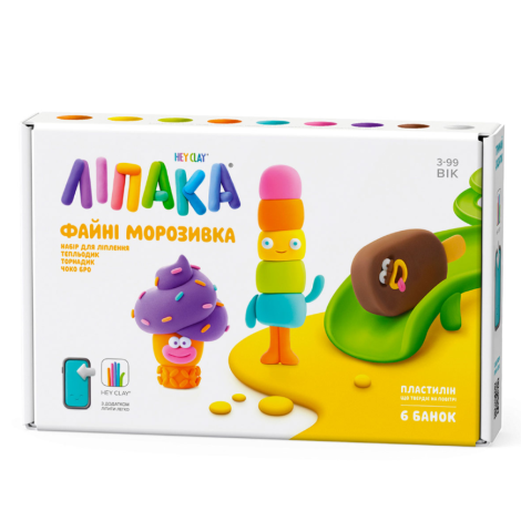 Пластилін набір "Ліпака-Файні Морозивка" 60056-UA01