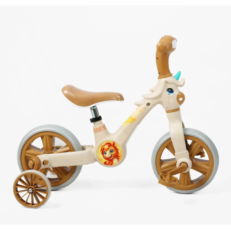 Велосипед-трансформер "10" "BestTrike" 0102-8 коричневий