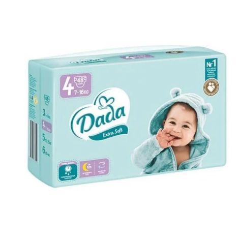 Підгузники "Dada" софт 4 (7-16кг) 48шт