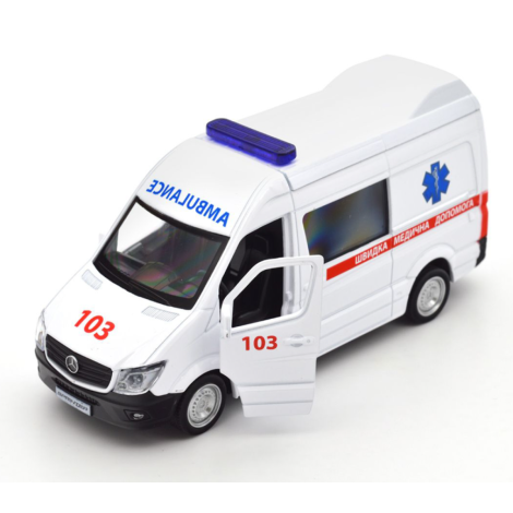 Модель "Технопарк" Mercedes Benz Sprinter 250344U Швидка допомога