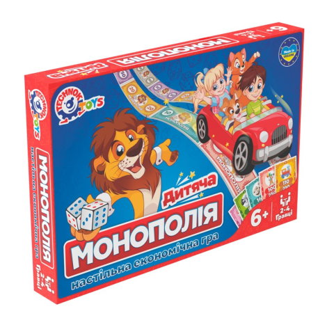 Гра "Монополія" 0755 Технок дитяча