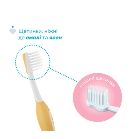 Чікко дитяча зубна щітка НАБІР 12082.11 від 6-36 місяців 2штуки