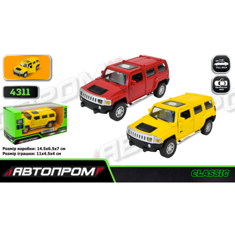 Модель "Автопром" 4311 Hummer