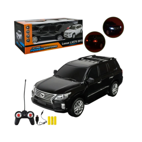 Машина 2406PM Lexus LX570 на радіокеруванні (чорна)