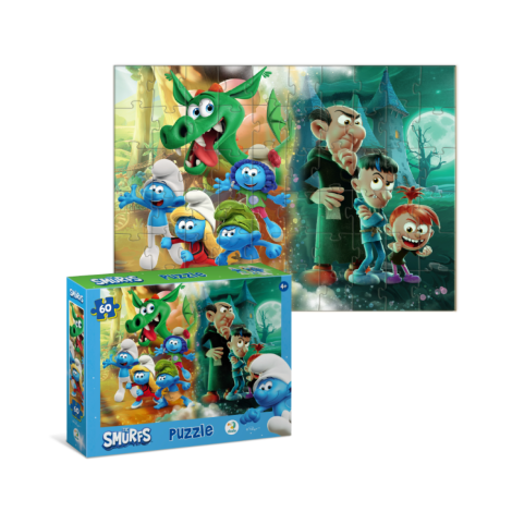 Пазл 60 елементів "Smurfs"" 200664 Домашня тварина-дракон