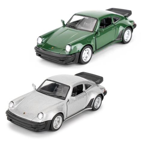 Модель "Технопарк" Porsche 911Turbo 3,3 1978 250413U сірий,темно-зелений