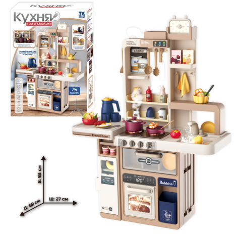 Кухня 49081TK музична, мийка 75елементів TKGroup