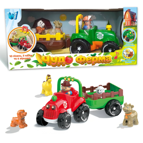 Музична іграшка "Трактор" 37586 WToys