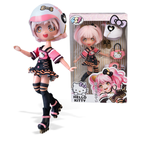 Лялька "Manga Dolls Hello Kitty" HKTF1000 Золота Ролер Діва