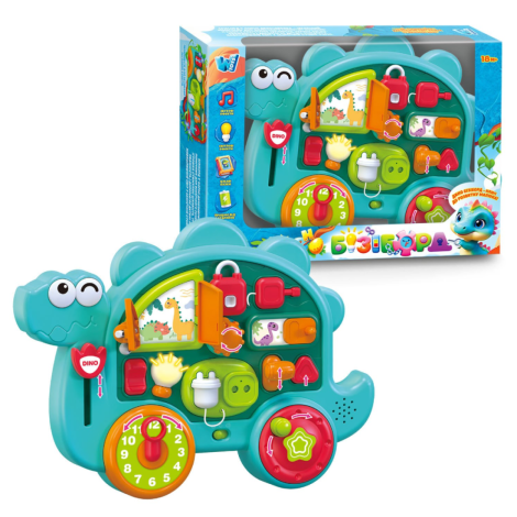 Музична іграшка "Бізіборд" 72024 Діно "WToys"