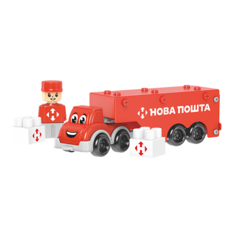 Конструктор Фура "Нова Пошта" 1416 металевий