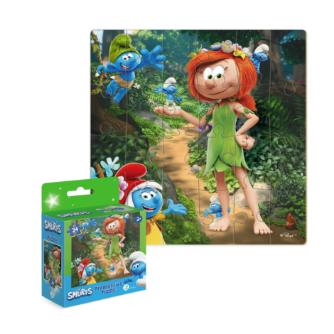 Пазл 20 елементів "Smurfs" 200695 Принцеса у лісі