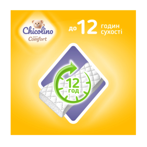 Чіколіно підгузники дитячі Soft comfort 3 (4-9кг) 36штук