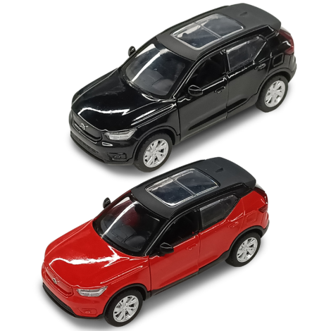 Модель "Технопарк" VOLVO XC40 250401 (червоний,чорний)