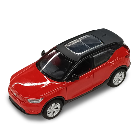 Модель "Технопарк" VOLVO XC40 250401 (червоний,чорний)