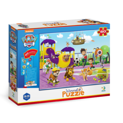 Пазл 60 елементів "Віммельпазл. Paw Patrol На прогулянці" 200453